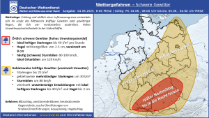 Schwere Gewitter in Sueddeutschland Ein Rueckblick teil 2