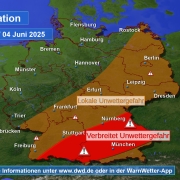 Schwere Gewitterlage teil 1