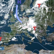 Heftige Regenfaelle in Osteuropa 1