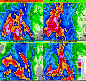 Heftige Regenfaelle in Osteuropa 3