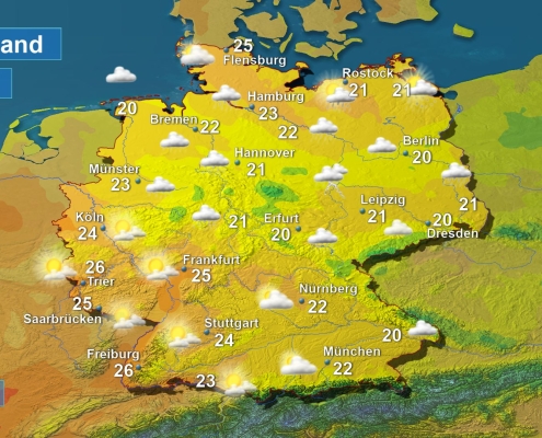 Tief Hoch Tief Wechselhaftes Wetter 1