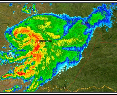 Der Landgang eines Tropensturms 1
