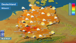 Ein letztes Aufbaeumen des Hochsommers 1