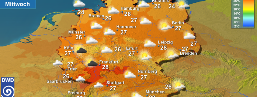 Ein letztes Aufbaeumen des Hochsommers 1