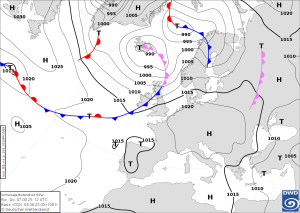 Extremes Wetter in Teilen Europas 3