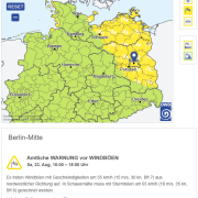 Hoch Mareike sorgt fuer ruhiges Wetter 1