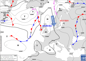 Hoch Mareike sorgt fuer ruhiges Wetter 3