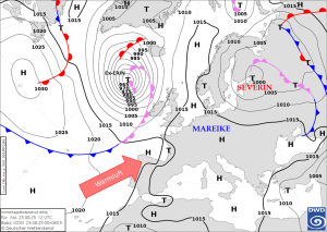 Hoch Mareike sorgt fuer ruhiges Wetter 4
