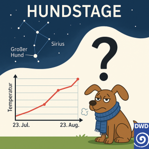 Hundstage Dieses Jahr nur 2