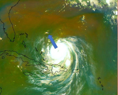 Hurrikan ERIN und dessen Einfluss auf das Wettergeschehen in Europa