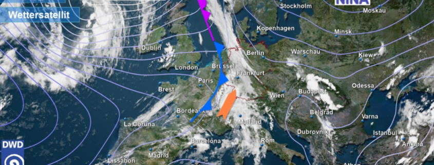 Intensive Regenfälle über dem Westen Deutschlands 1 Intensive Regenfaelle ueber dem Westen Deutschlands 1