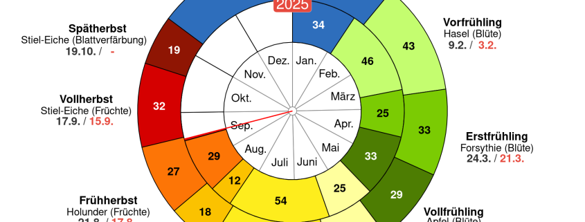 Sommerendspurt und Herbstanfang 1