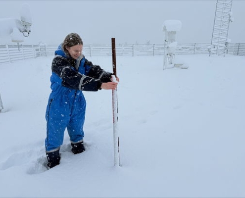 Rekordschneefaelle in Reykjavik