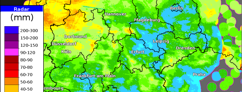 Zwischenbilanz beim Niederschlag und Wetterausblick 1