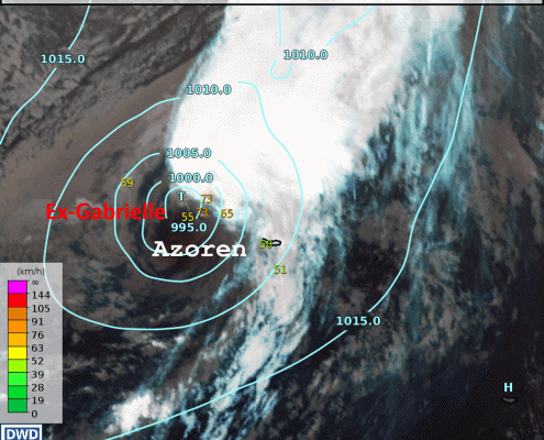 "Ex-Gabrielle" überquert die Azoren 11 ueberquert die Azoren 1