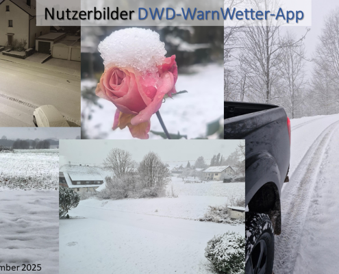 Eisige Naechte am Wochenende