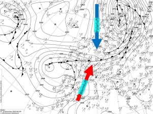 Polarluft versus Warmluft 2 Polarluft versus Warmluft
