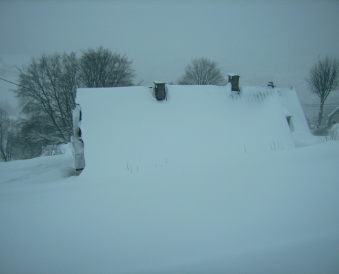 Extreme Dezember 2010 und 2015 im Vergleich