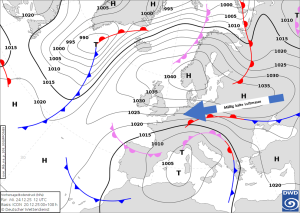 Gefuehlt kaelter in der Weihnachtswoche