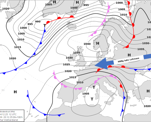 Gefuehlt kaelter in der Weihnachtswoche