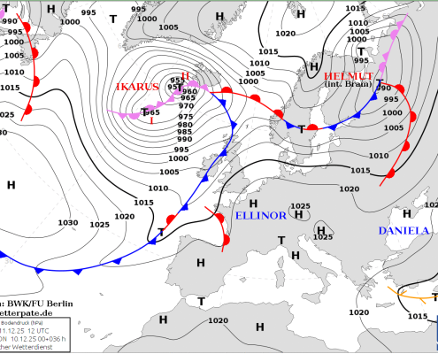 Hoch ELLINOR bringt graue Tristesse