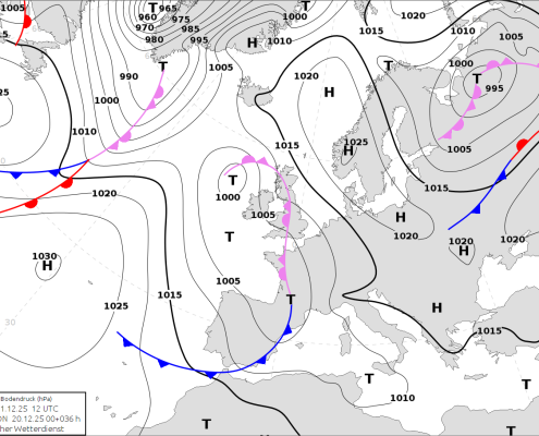 Schnee an Heiligabend