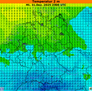 Das Wetter in der Silvesternacht – der Winter zeigt viele Facetten 2 1