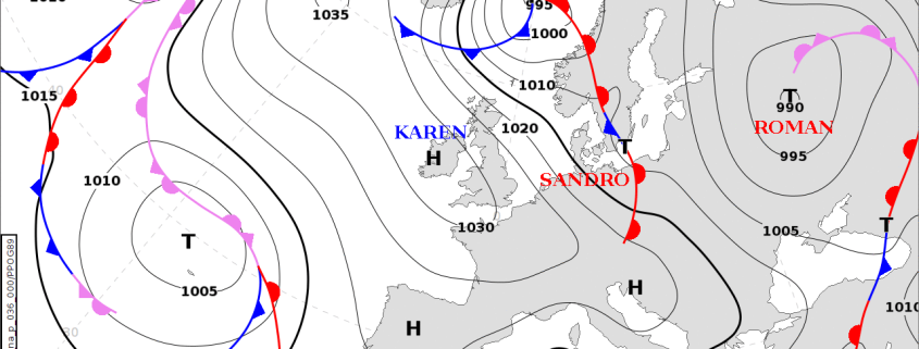 Turbulente erste Tage im Jahr 2026! 1 Das Wetter in der Silvesternacht – der Winter zeigt viele Facetten