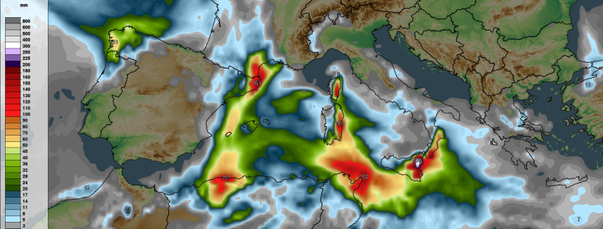 Sturmtief „Harry und seine Auswirkungen im Mittelmeerraum