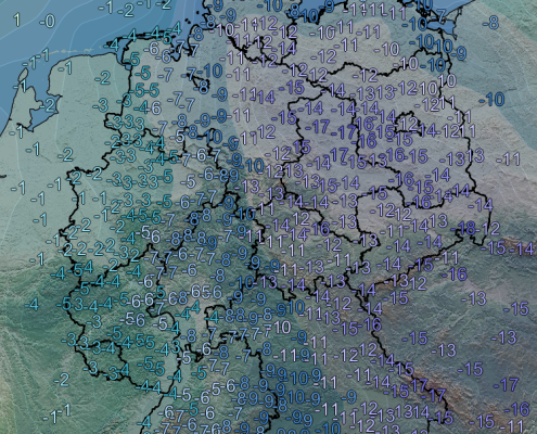 Ueberregionale Glatteislage Winterabschied mit der Brechstange