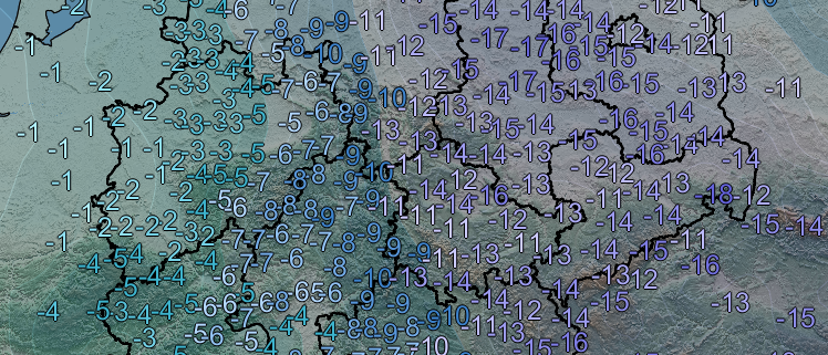 Ueberregionale Glatteislage Winterabschied mit der Brechstange