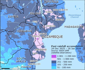 Außergewöhnliche Regenmengen im südöstlichen Afrika und deren Auswirkungen in Mosambik 6 Aussergewoehnliche Regenmengen im suedoestlichen Afrika und deren Auswirkungen in Mosambik 2