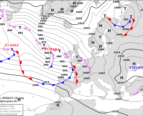 Der Winter macht vielerorts eine kleine Pause 1 1
