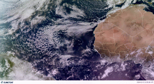 Satelliten und Sahara-Staub in Suriname 1 Satelliten und Sahara Staub in Suriname 1