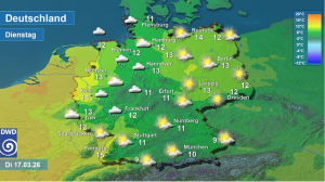 Nach turbulentem Wochenstart kehrt der Fruehling zurueck 2