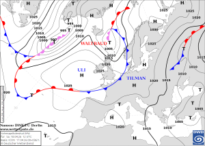 Der April auf Achterbahnfahrt 1