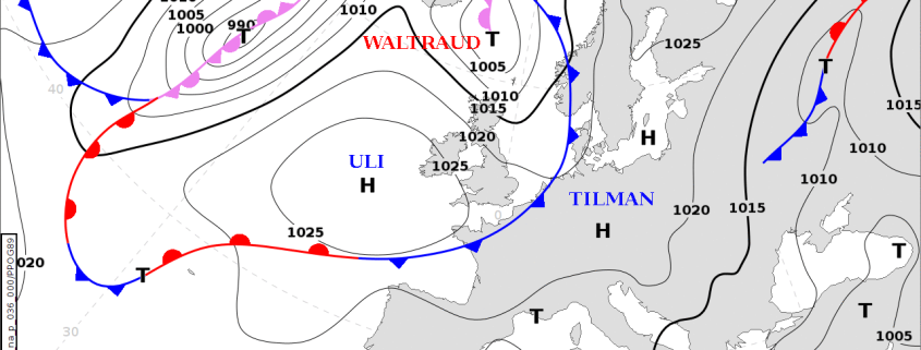 Der April auf Achterbahnfahrt 1