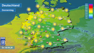 Hoch WINFRIED bestimmt das Wetter 3