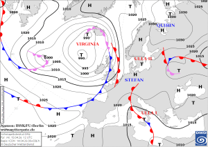 Zwischen Hoch und Tief im meteorologischen Niemandsland 2 Zwischen Hoch und Tief im meteorologischen Niemandsland 1