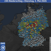Endlich zu viel Regen 1