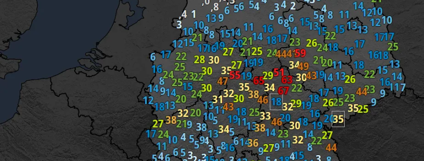 Endlich zu viel Regen 1