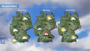 Warmes Wochenende kuehler Wochenstart 4