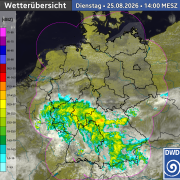 Steigende Gewitter- und Unwettergefahr in dieser Woche! 1