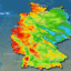 Radarbasierte Niederschlagssummen über 72 Stunden bis 26. Oktober 2026, 08 Uhr, mit Schwerpunkten im Saarland und Nordschwarzwald.