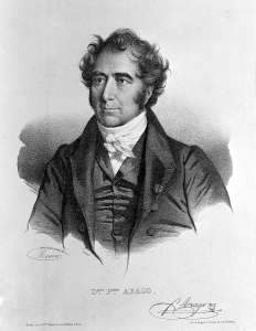 Porträt des französischen Astronomen und Physikers François Arago